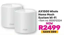 Game Deco AX1500 Whole Home Mesh System Wi-Fi offer