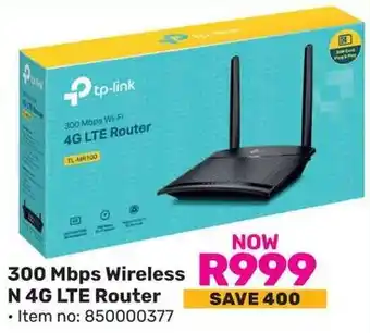 Game Tp-link 300 Mbps Wireless N 4G LTE Router offer