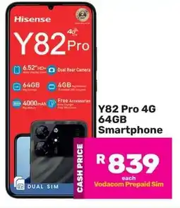 Game Hisense Y82 Pro 4G 64GB Smartphone offer