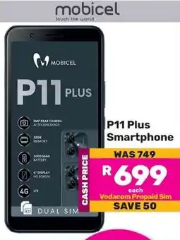 Game Mobicel P11 Plus Smartphone offer