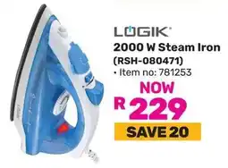 Game LOGIK 2000 W Steam Iron offer