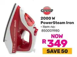 Game GENESIS 2000 W PowerSteam Iron offer