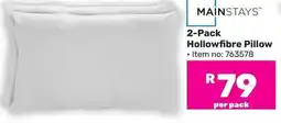 Game MAINSTAYS Hollowfibre Pillow offer