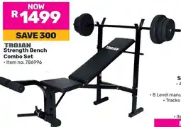 Game TROJAN Strength Bench Combo Set offer