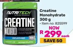 Game NUTRITECH Creatine Monohydrate offer