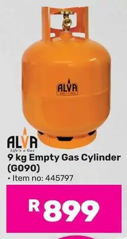 Game ALVA Empty Gas Cylinder offer
