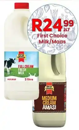 Take 'n Pay First Choice Milk/ Maas offer