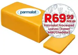 Take 'n Pay Parmalat Processed Loaves Sweet Milk/ Cheddar offer