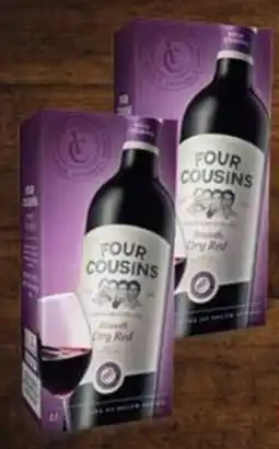 Oxford Freshmarket Four Cousins Smooth Dry Red offer