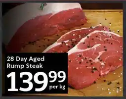 Oxford Freshmarket 28 Day Aged Rump Steak offer