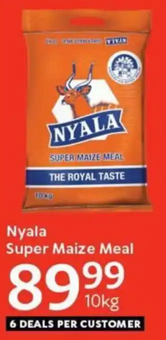 Oxford Freshmarket Nyala Super Maize Meal offer