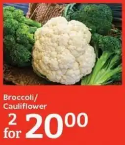 Oxford Freshmarket Broccoli/ Cauliflower offer