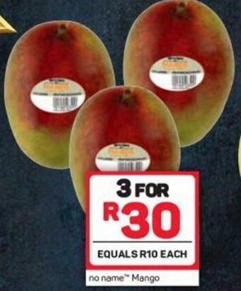 Pick n Pay no name Mango offer