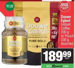 Spar Douwe Egberts Instant Coffee offer