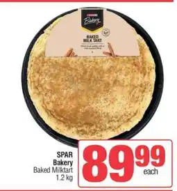 Spar SPAR Bakery Baked Milktart offer