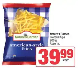 Spar Nature’s Garden Frozen Chips offer