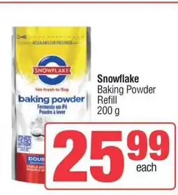 Spar SNOWFLAKE BAKING POWDER REFILL offer