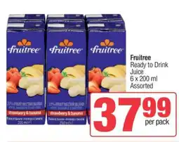 Spar Fruittree Ready to Drink Juice offer