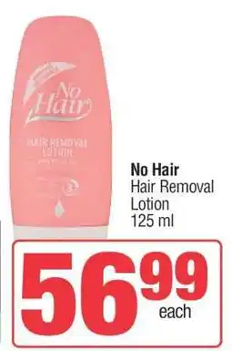 Spar No Hair Hair Removal Lotion offer