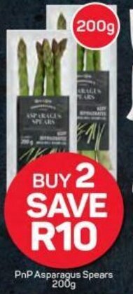 Pick n Pay PnP Asparagus Spears 200g offer