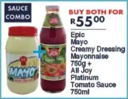 President Hyper Buy both for R55 offer