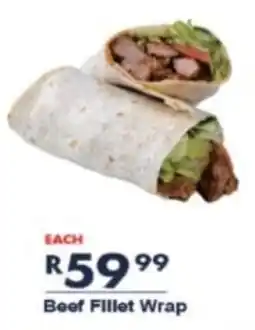 President Hyper Beef Fillet Wrap offer