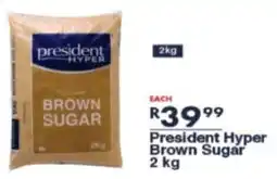 President Hyper President Hyper Brown Sugar offer