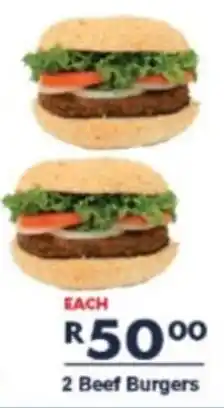 President Hyper Beef Burgers offer