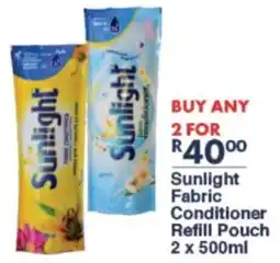 President Hyper Sunlight Fabric Conditioner Refill Pouch offer