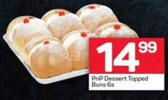 Pick n Pay PnP Dessert Topped Buns 6s offer