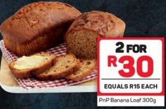 Pick n Pay PnP Banana Loaf 300g offer