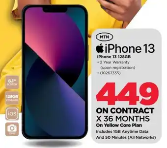 HiFi Corp iPhone 13 128GB offer
