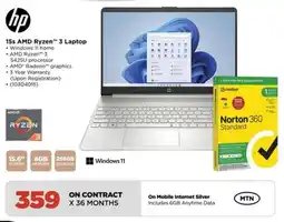 HiFi Corp HP 15s AMD Ryzen 3 Laptop offer