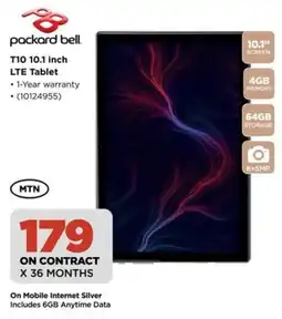 HiFi Corp Packard Bell T10 10.1 inch LTE Tablet offer