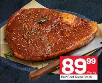 Pick n Pay PnP Beef Texan Steak offer