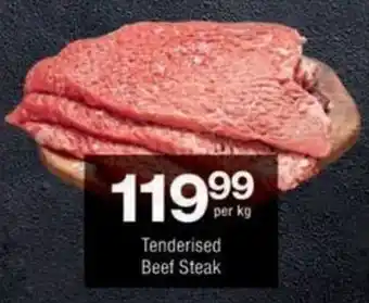 Checkers Tenderised Beef Steak offer