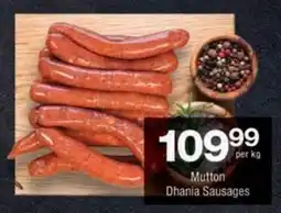 Checkers Mutton Dhania Sausages offer