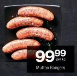 Checkers Mutton Bangers offer
