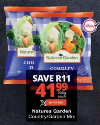 Checkers Natures Garden Country/ Garden Mix offer