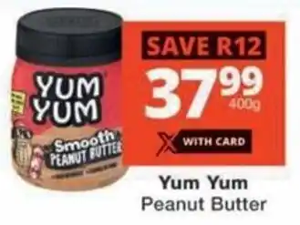 Checkers Yum Yum Peanut Butter offer