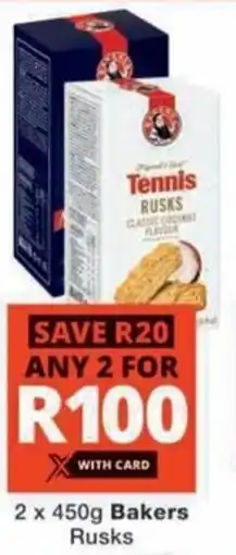 Checkers Bakers Rusks offer