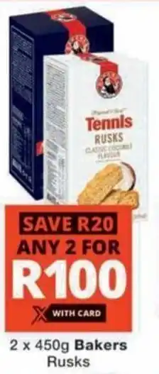 Checkers Bakers Rusks offer