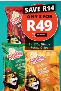 Checkers Simba Potato Chips offer