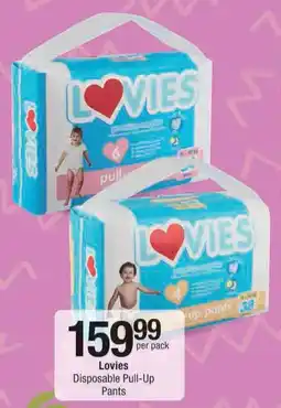 Checkers Lovies Disposable Pull-Up Pants offer