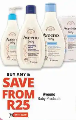 Checkers Aveeno Baby Products offer