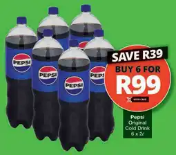 Checkers Hyper Pepsi Original Cold Drink offer