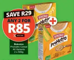 Checkers Hyper Bokomo Pronutro Cereal All Variants offer