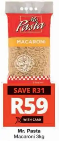 Checkers Hyper Mr. Pasta Macaroni offer