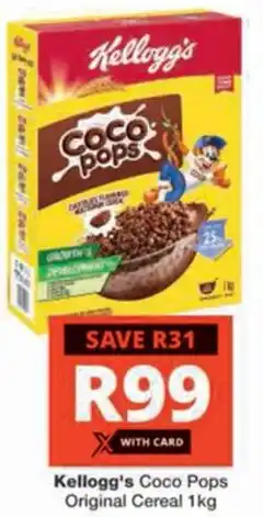 Checkers Hyper Kellogg's Coco Pops Original Cereal offer