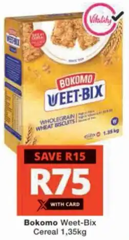 Checkers Hyper Bokomo Weet-Bix Cereal offer
